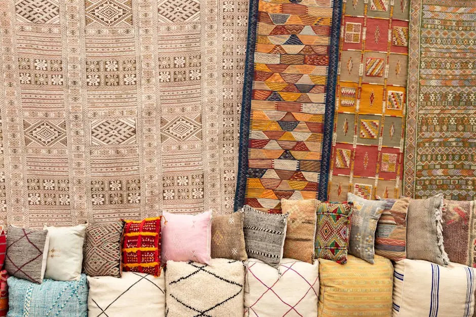 The Story Behind Moroccan Wool Pillows and Their Artisans