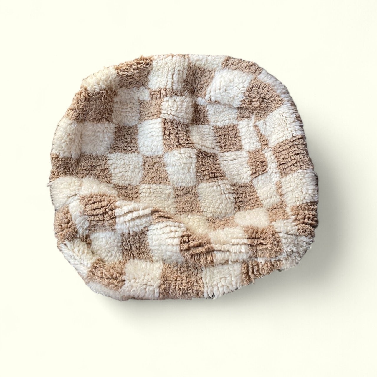 Handcrafted Wool Moroccan Pouf – Stylish & Versatile Home Décor